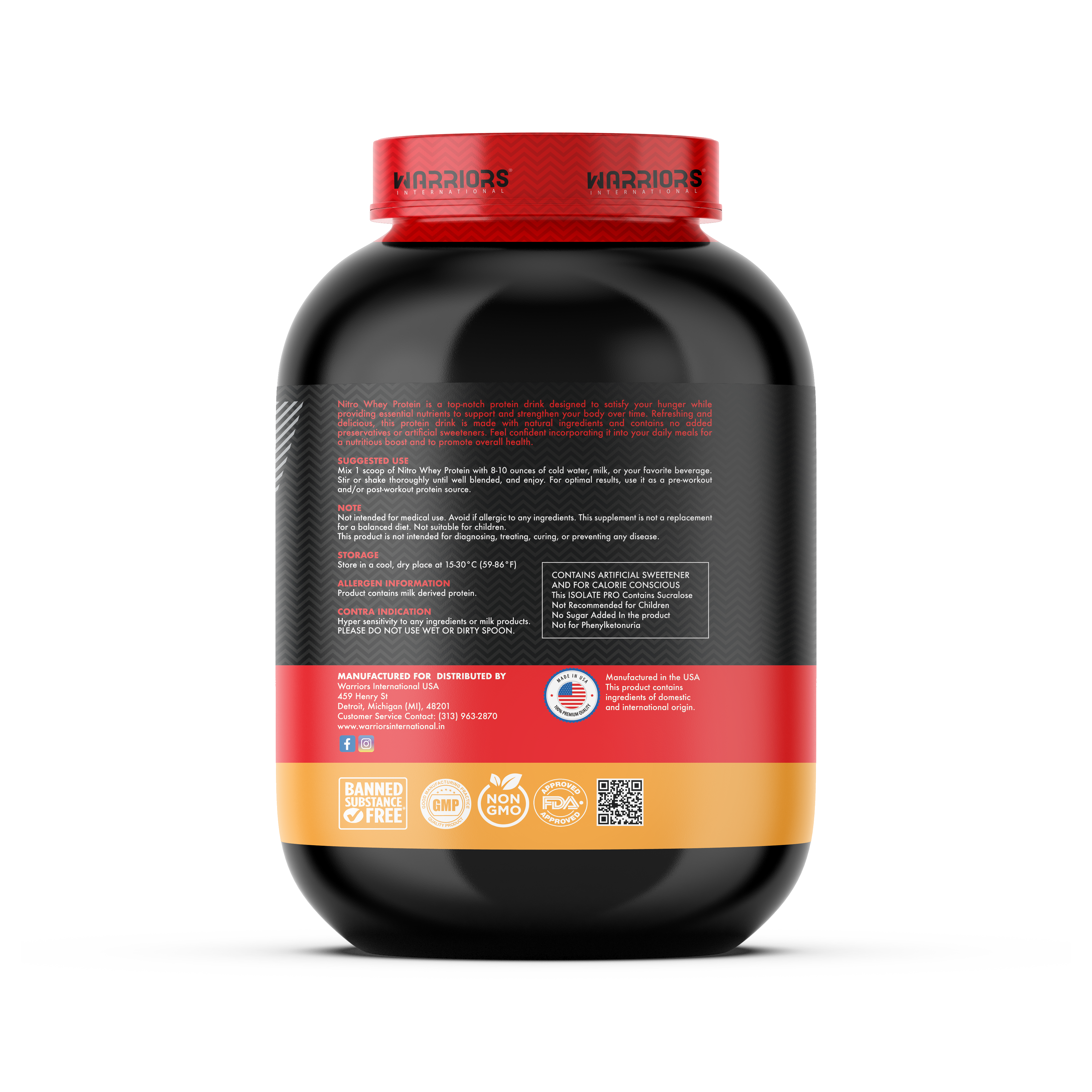 Nitro Whey-1L
